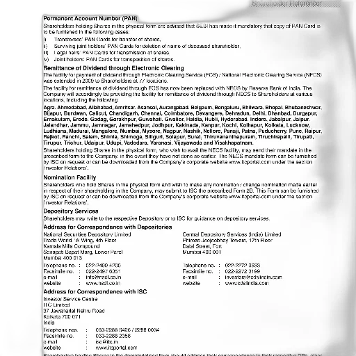 document, titled, shareholder, reference transparent PNG cut-out