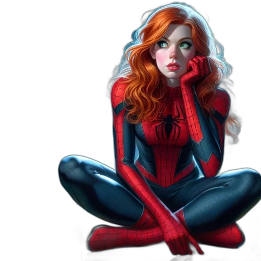 comic book art, concept art, cartoon, fantasy art transparent PNG cut-out