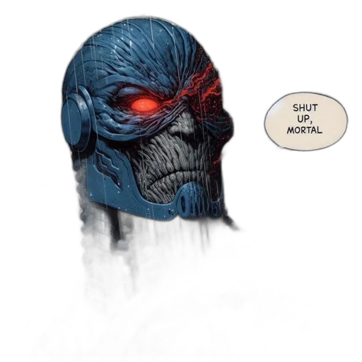 mask, face, robot, comic book art transparent PNG cut-out