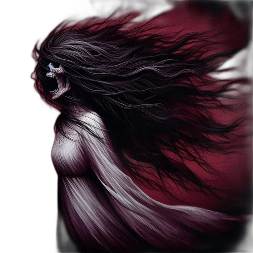 hair, creature, animal, face transparent PNG cut-out