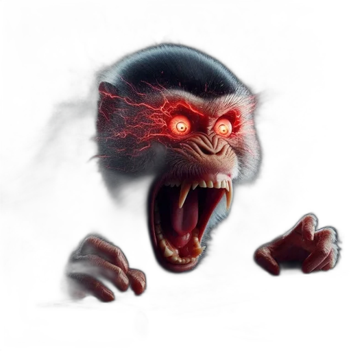 creature, animal, face, mask transparent PNG cut-out