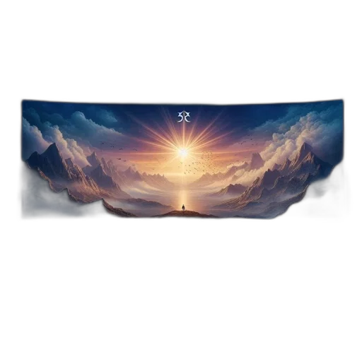 crown, sword, sunset, outer space transparent PNG cut-out