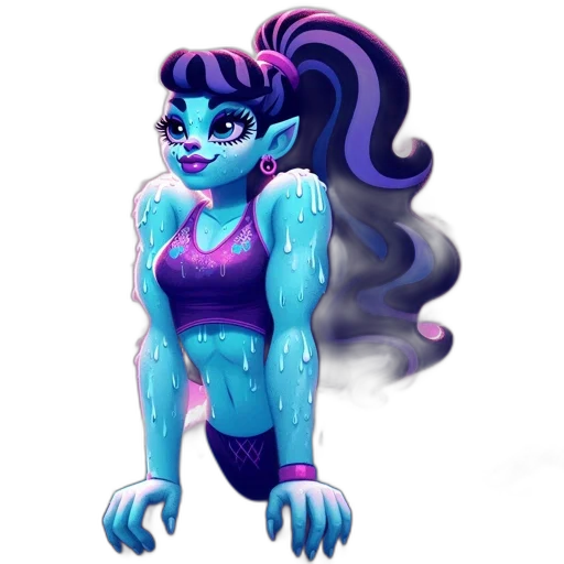 creature, concept art, fantasy art, pixel art transparent PNG cut-out