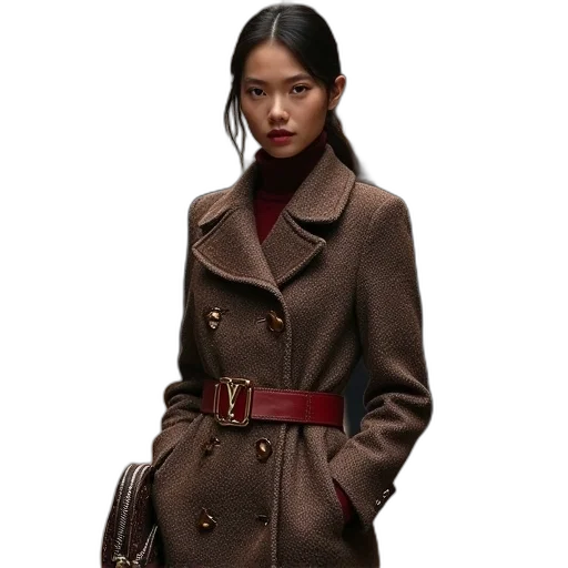 jacket, photorealistic, earth tones, dark transparent PNG cut-out