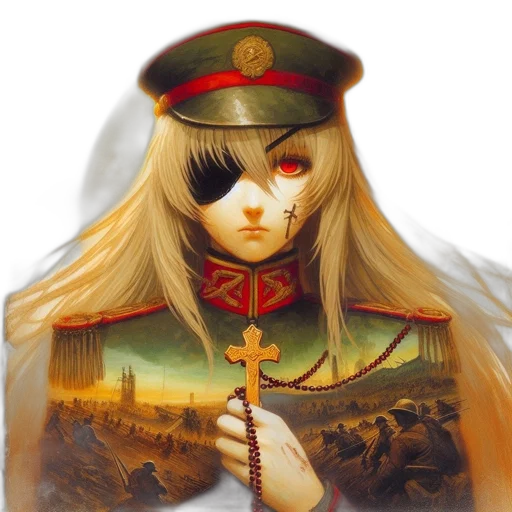 staff, sword, face, crown transparent PNG cut-out