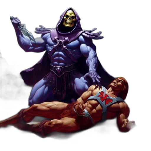 concept art, comic book art, fantasy art, underwater transparent PNG cut-out