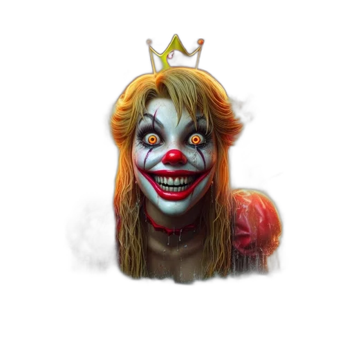 crown, face, creature, mask transparent PNG cut-out