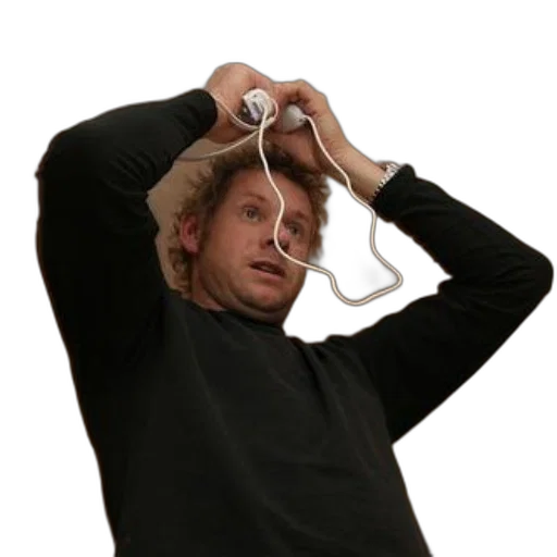 staff, hair, hat, jacket transparent PNG cut-out