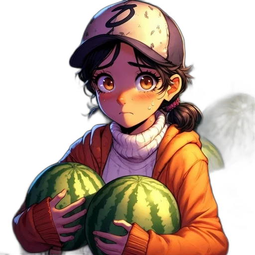 food, hat, weapon, pixel art transparent PNG cut-out