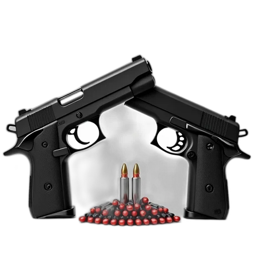 weapon, 3d render, pixel art, concept art transparent PNG cut-out