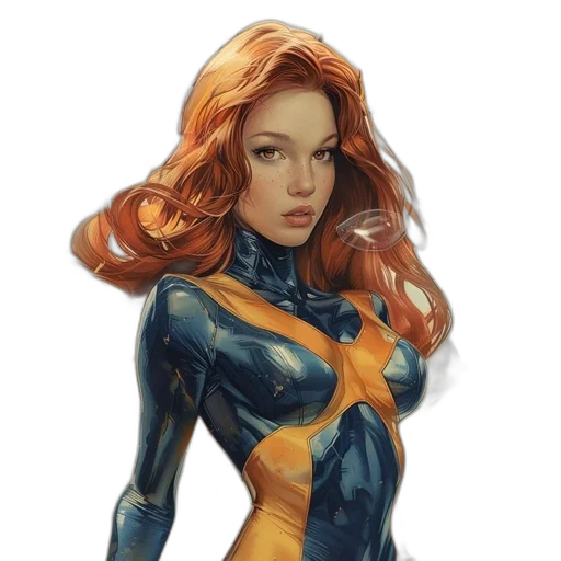 dress, comic book art, concept art, fantasy art transparent PNG cut-out