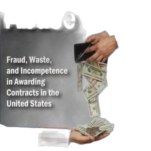 abuse, fraud, waste, incompetence transparent PNG cut-out