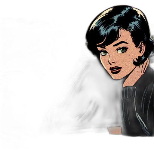 comic book art, cartoon, concept art, photorealistic transparent PNG cut-out