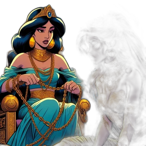 jewelry, comic book art, concept art, fantasy art transparent PNG cut-out