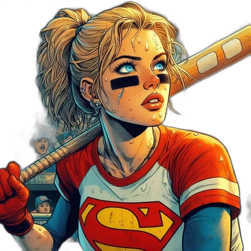 comic book art, concept art, cartoon, fantasy art transparent PNG cut-out