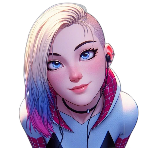 face, jacket, robot, staff transparent PNG cut-out