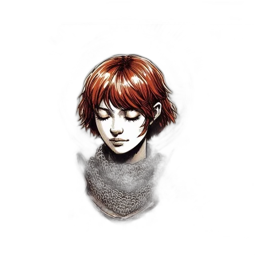face, mask, robot, hair transparent PNG cut-out