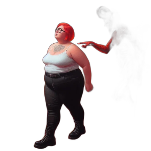 staff, creature, dress, animal transparent PNG cut-out