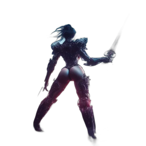 sword, weapon, staff, creature transparent PNG cut-out