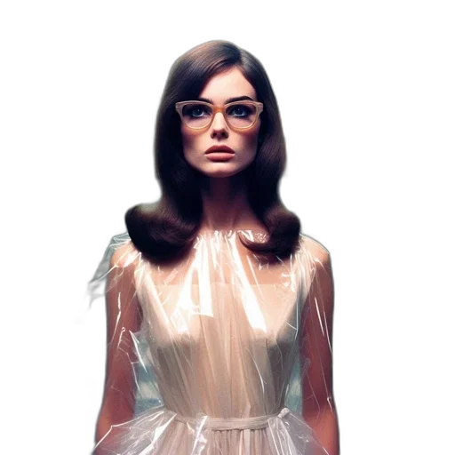 dress, face, robot, staff transparent PNG cut-out