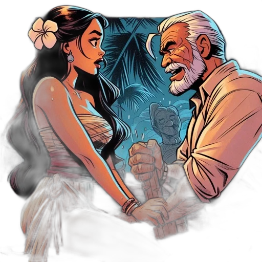 comic book art, concept art, fantasy art, fire transparent PNG cut-out