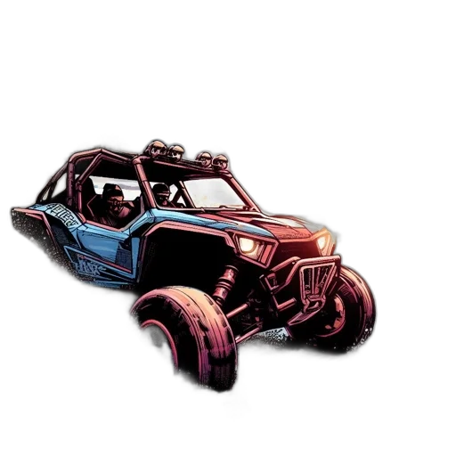 car, weapon, robot, concept art transparent PNG cut-out
