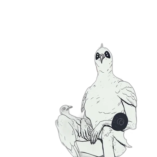 creature, animal, robot, mask transparent PNG cut-out