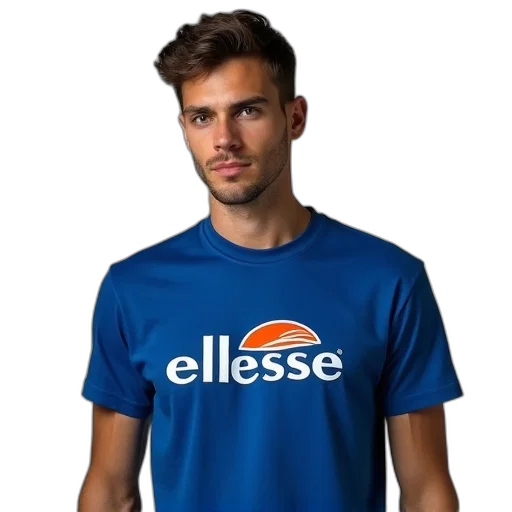 staff, ellesse, logo, front transparent PNG cut-out
