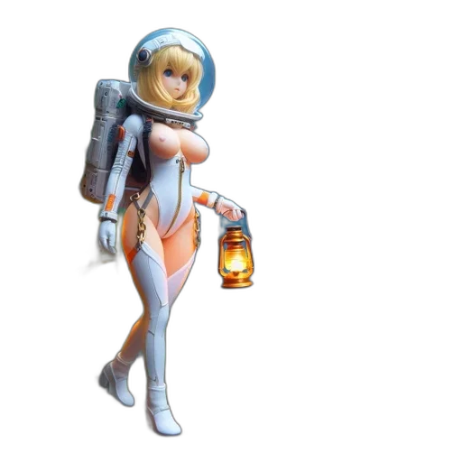 robot, bottle, concept art, 3d render transparent PNG cut-out