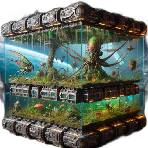 creature, dragon, robot, concept art transparent PNG cut-out