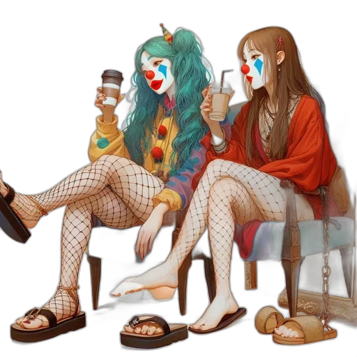 shoes, concept art, fantasy art, comic book art transparent PNG cut-out