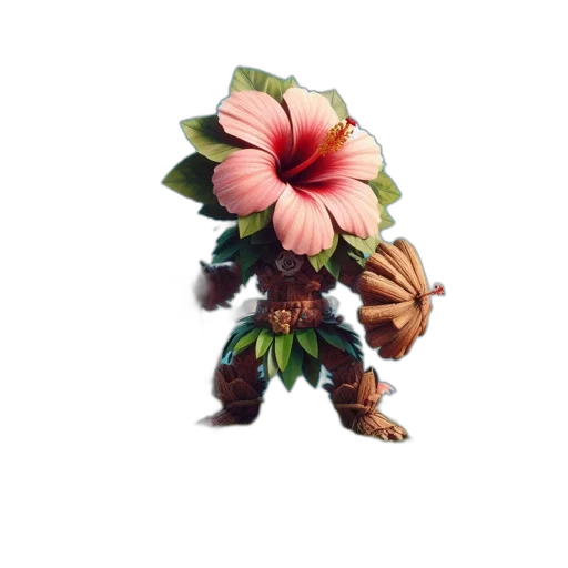 flower, creature, weapon, crown transparent PNG cut-out