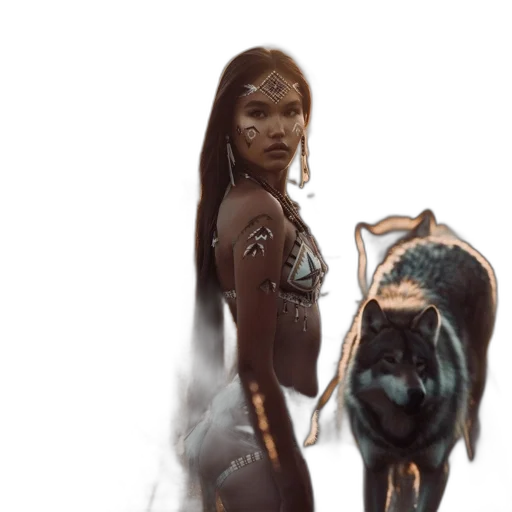 animal, creature, dress, concept art transparent PNG cut-out