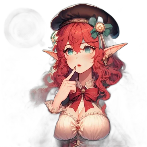 staff, dragon, hat, dress transparent PNG cut-out