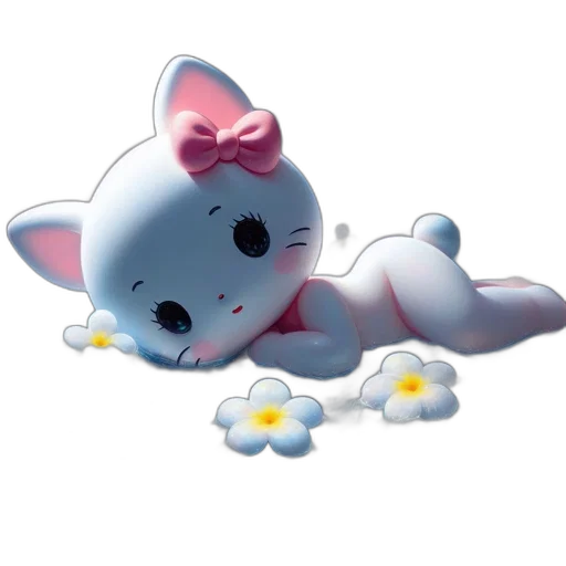 staff, creature, animal, 3d render transparent PNG cut-out