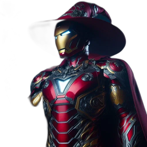 robot, jewelry, dress, mask transparent PNG cut-out