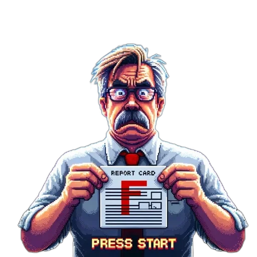 staff, face, pixel art, comic book art transparent PNG cut-out