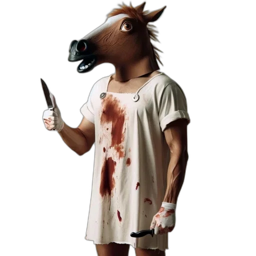 animal, dress, creature, mask transparent PNG cut-out