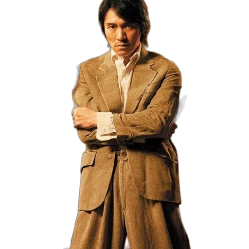jacket, staff, animal, weapon transparent PNG cut-out