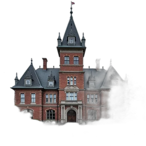 building, staff, umbrella, crown transparent PNG cut-out