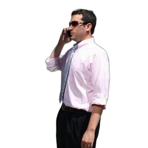 staff, jacket, face, dress transparent PNG cut-out