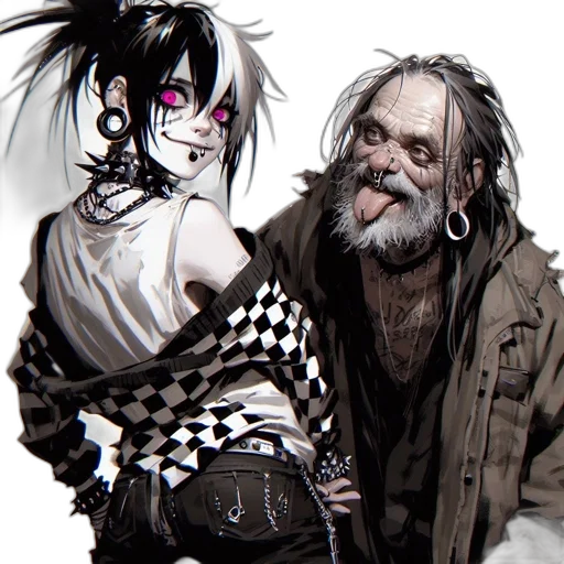 mask, cyberpunk, concept art, fantasy art transparent PNG cut-out
