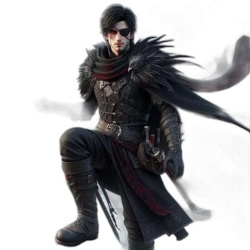 dragon, sword, staff, weapon transparent PNG cut-out