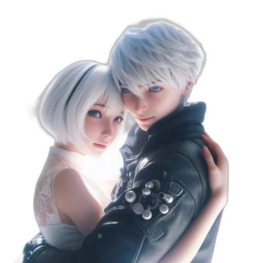 jacket, robot, concept art, 3d render transparent PNG cut-out