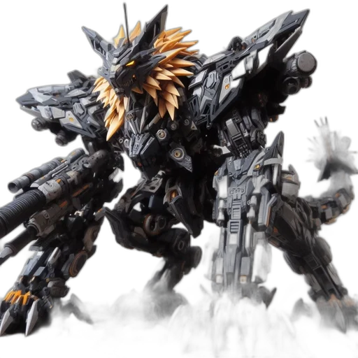 robot, weapon, concept art, fantasy art transparent PNG cut-out