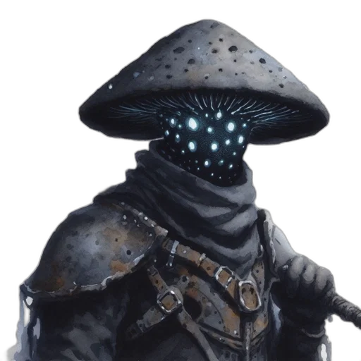 mask, hat, staff, face transparent PNG cut-out