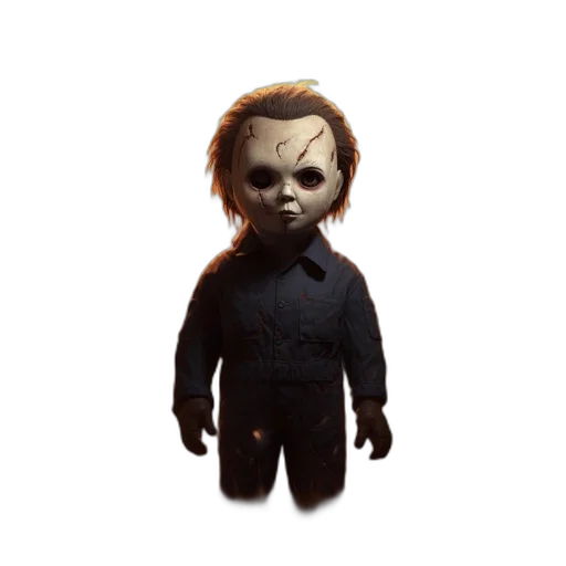 mask, creature, face, staff transparent PNG cut-out