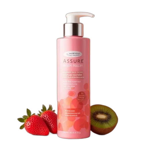 assure, body, polish, strawberry transparent PNG cut-out