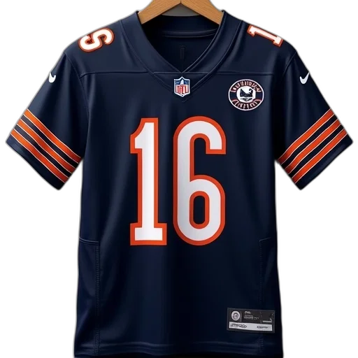 youth, chicago, bears, mitchell transparent PNG cut-out