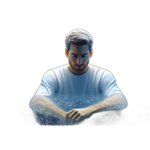 face, staff, hair, creature transparent PNG cut-out